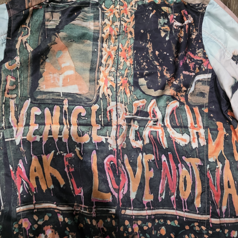Colorful Graphic Zip-Up Jacket - Picture 7 of 12